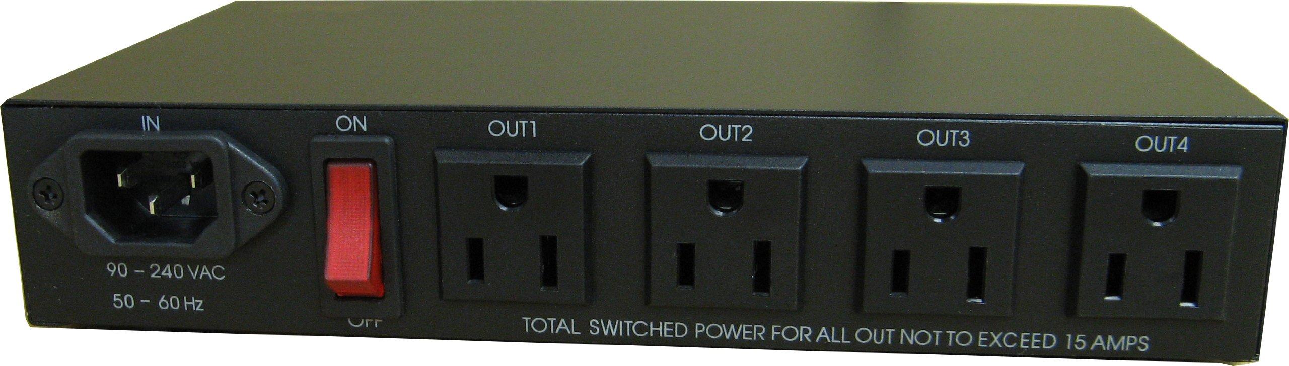IP Power9258 Remote Power Control Device Controls power supplies over the network 4-port чёрный
IP Power9258 Remote Power Control Device Controls power supplies over the network 4-port чёрный