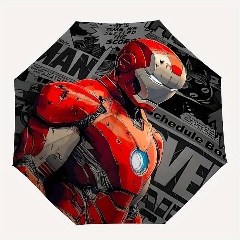 1pc Iron Man Automatic Umbrella - Cartoon Design, Lightweight & Portable, Travel Umbrella, Durable Canopy a0820045
1pc Iron Man Automatic Umbrella - Cartoon Design, Lightweight & Portable, Travel Umbrella, Durable Canopy a0820045