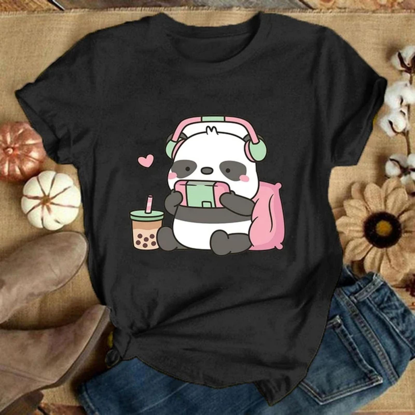 (Premium T-shirt)Hot Sales Panda Games T Shirts Women Summer Cool Short Sleeves Personality Harajuku T-Shirt Ship Within 24 Hour S
(Premium T-shirt)Hot Sales Panda Games T Shirts Women Summer Cool Short Sleeves Personality Harajuku T-Shirt Ship Within 24 Hour S