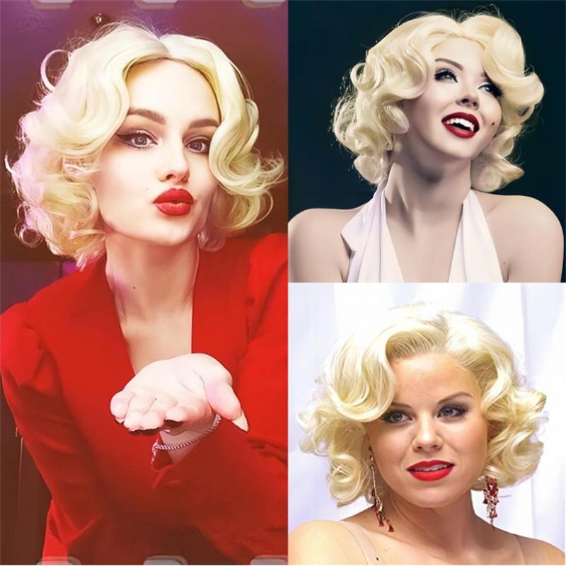 Synthetic Hair Wig with Bangs Natural Short Curly Wig for Women Cosplay Costume Drag Queen Party Heat Resistant зелёный
Synthetic Hair Wig with Bangs Natural Short Curly Wig for Women Cosplay Costume Drag Queen Party Heat Resistant зелёный