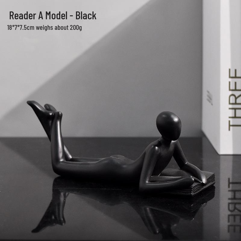 Modern Minimalist Thinker Sculpture Resin Ornament for Home Decor
Modern Minimalist Thinker Sculpture Resin Ornament for Home Decor
