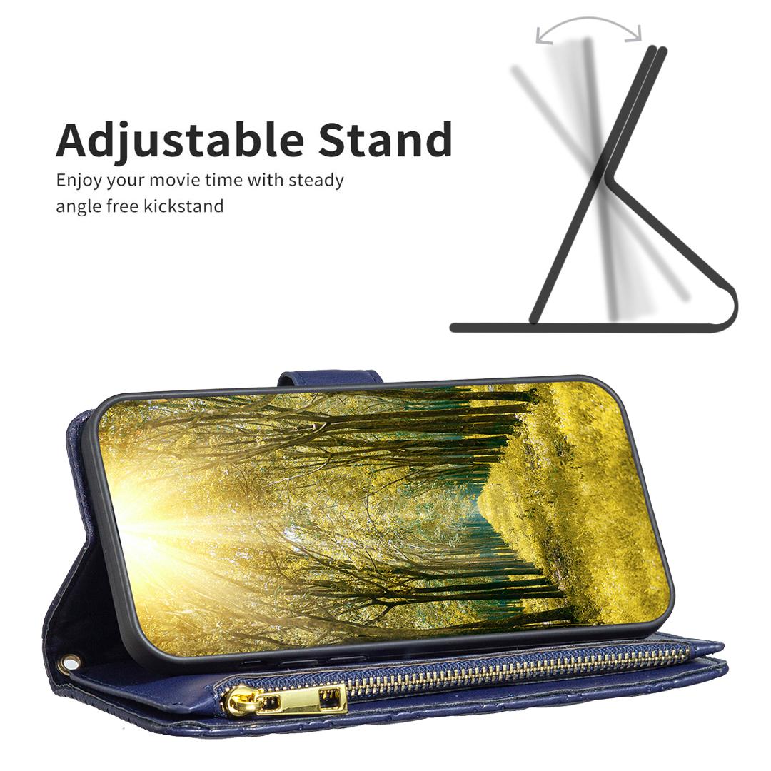 BINFEN COLOR BF Style-15 For Samsung Galaxy S24 FE Case PU Leather Zipper Pocket Phone Cover Blue
BINFEN COLOR BF Style-15 For Samsung Galaxy S24 FE Case PU Leather Zipper Pocket Phone Cover Blue