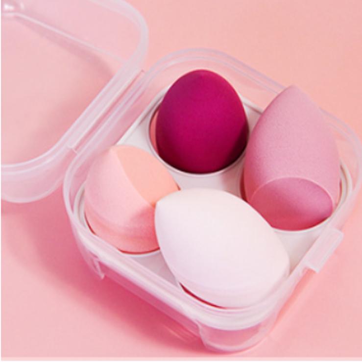 4 шт. Косметический блендер для макияжа, спонж для макияжа с коробкой для хранения, набор инструментов для макияжа лица розовый
4 шт. Косметический блендер для макияжа, спонж для макияжа с коробкой для хранения, набор инструментов для макияжа лица розовый