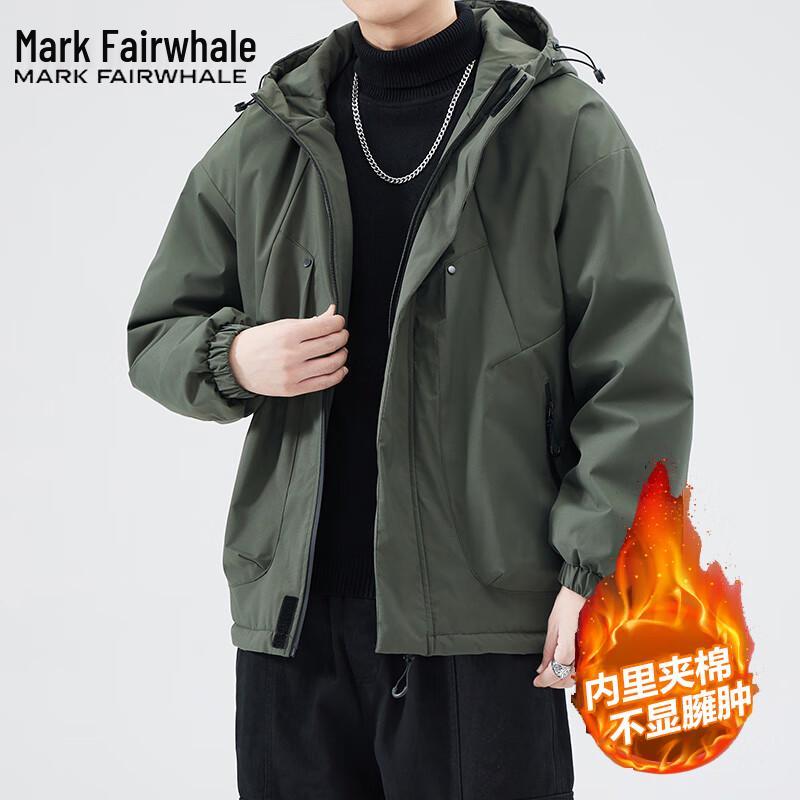 Mark Fairwhale Men s Loose Fit Hooded Padded Winter Jacket M
Mark Fairwhale Men s Loose Fit Hooded Padded Winter Jacket M