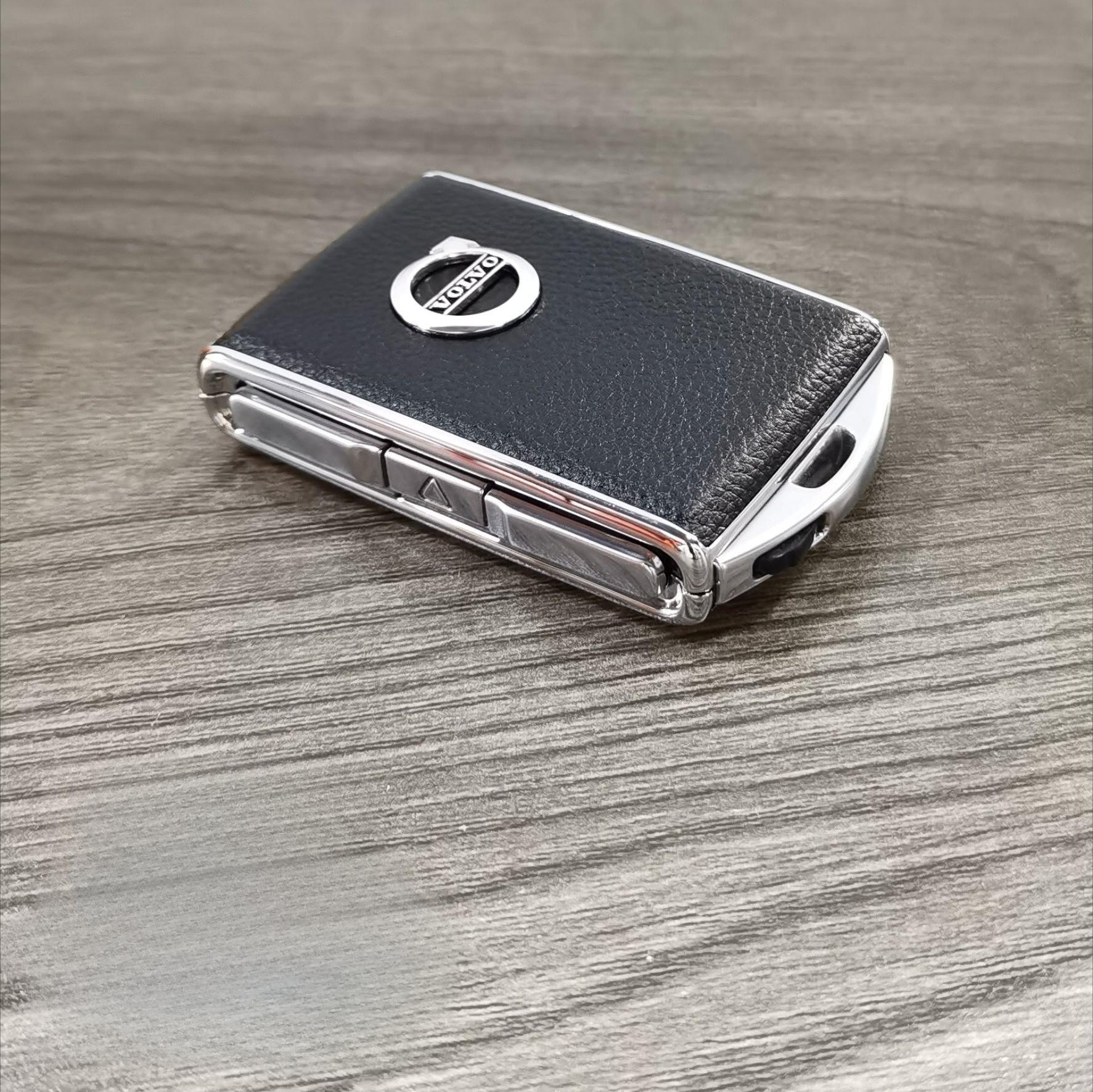 Genuine Leather Shell Keycase for Volvo XC60/S90/S60/XC40/XC90 Alloy Modification And Replacement Car Key Case
Genuine Leather Shell Keycase for Volvo XC60/S90/S60/XC40/XC90 Alloy Modification And Replacement Car Key Case