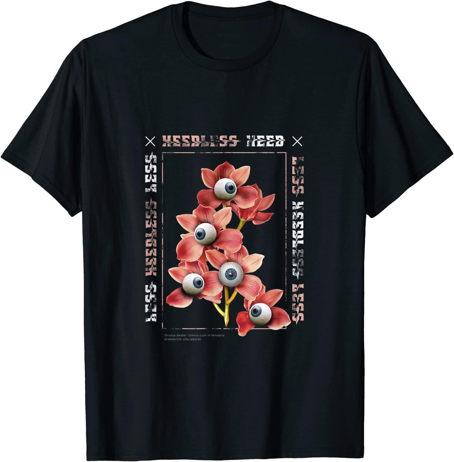 Dreamcore Surreal Eyeball Flower TShirt Creepy Aesthetic Graphic Tee for Alt Fashion Fans Casual Cotton Unisex Top 4XL
Dreamcore Surreal Eyeball Flower TShirt Creepy Aesthetic Graphic Tee for Alt Fashion Fans Casual Cotton Unisex Top 4XL