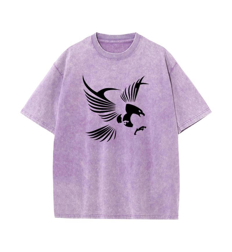 2025 Лето 100% хлопок стираный Old Craft свободная футболка большой размер О-образный вырез свободная мужская футболка с принтом орла XXL фиолетовый
2025 Лето 100% хлопок стираный Old Craft свободная футболка большой размер О-образный вырез свободная мужская футболка с принтом орла XXL фиолетовый