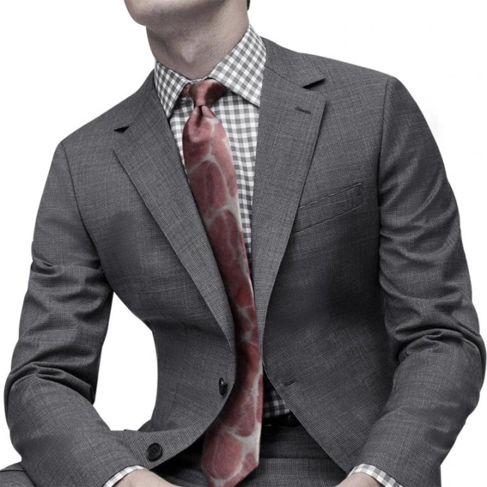 Adjustable Meat Style Design Tie 8cm Steak Food Printing Men Necktie Hot Food Printing Tie Unisex Style 2
Adjustable Meat Style Design Tie 8cm Steak Food Printing Men Necktie Hot Food Printing Tie Unisex Style 2