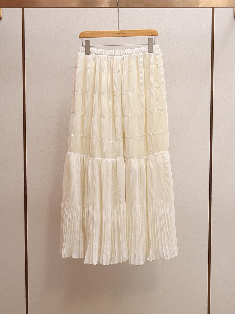 Spring Casual Women s Elastic Waist Pleated Flowy Skirt Small абрикосовий
Spring Casual Women s Elastic Waist Pleated Flowy Skirt Small абрикосовий