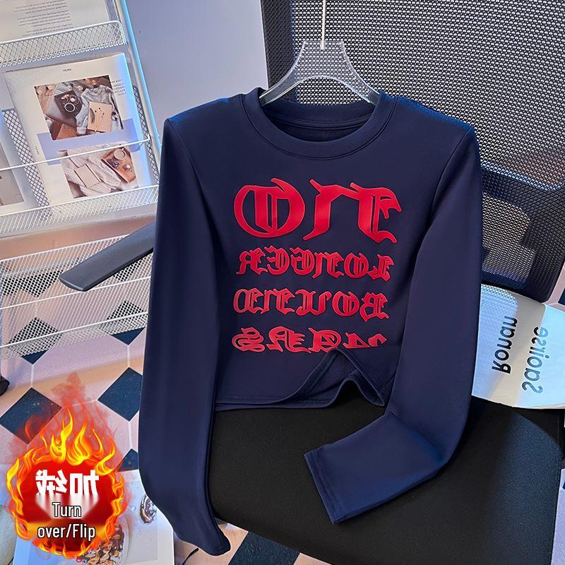 2025 European Style Round Neck Brushed Pullover - Long Sleeve Versatile Base Layer Large синій
2025 European Style Round Neck Brushed Pullover - Long Sleeve Versatile Base Layer Large синій