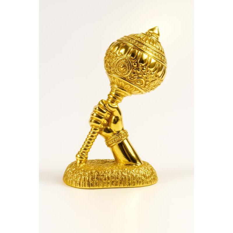 UNIq Golden Hanuman Ji Gada Idol Decorative Showpiece & Spiritual Idol for Home Mandir, Car
UNIq Golden Hanuman Ji Gada Idol Decorative Showpiece & Spiritual Idol for Home Mandir, Car