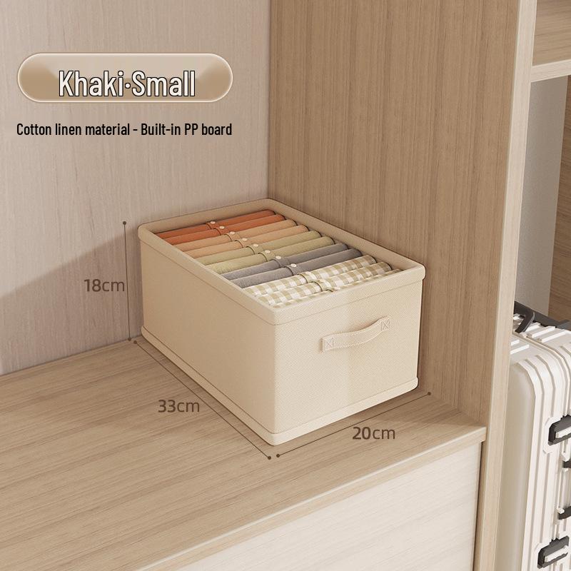 Большой нетканый настольный ящик для хранения одежды, косметики, нижнего белья и носков - Органайзер для гардероба в стиле комода 50*40*29CM
Большой нетканый настольный ящик для хранения одежды, косметики, нижнего белья и носков - Органайзер для гардероба в стиле комода 50*40*29CM