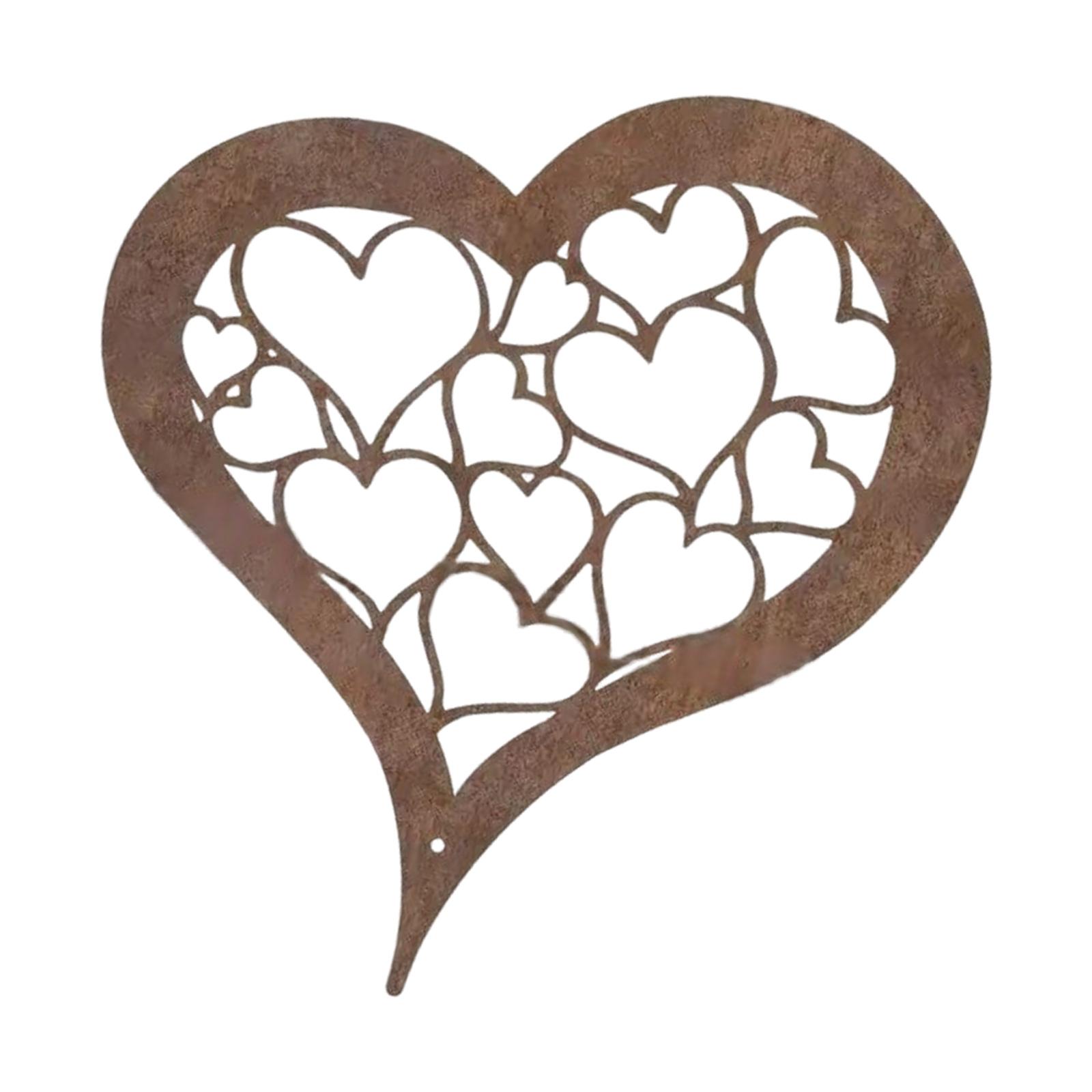 Artificial Heart Shaped Figurines Stake Rusted Statue Plant Sculpture Ideal for Spring Indoor/Outdoor Use різнокольоровий
Artificial Heart Shaped Figurines Stake Rusted Statue Plant Sculpture Ideal for Spring Indoor/Outdoor Use різнокольоровий