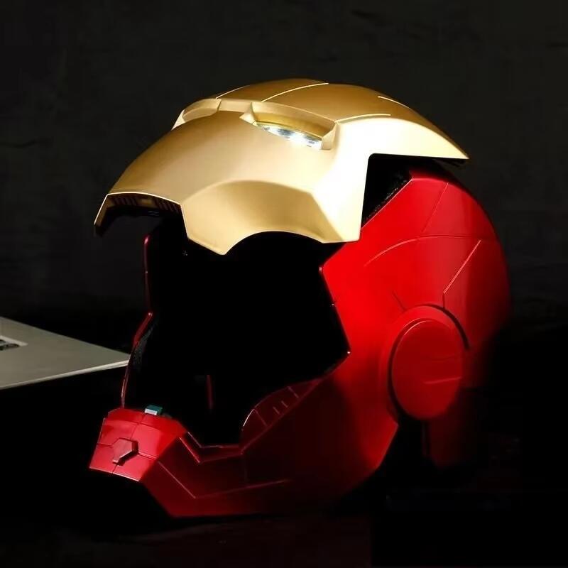 Man Iron Helmet Mk Jarvis Wearable Automatic Opening And Closing Hood Deformable Luminous Hood Mechanical Arm Toy Gifts
Man Iron Helmet Mk Jarvis Wearable Automatic Opening And Closing Hood Deformable Luminous Hood Mechanical Arm Toy Gifts