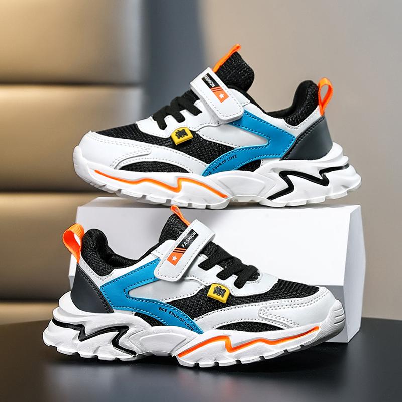 Легкие детские кроссовки для бега на открытом воздухе, нескользящие детские кроссовки для мальчиков, спортивная обувь для ходьбы, размер 28-39 29
Легкие детские кроссовки для бега на открытом воздухе, нескользящие детские кроссовки для мальчиков, спортивная обувь для ходьбы, размер 28-39 29