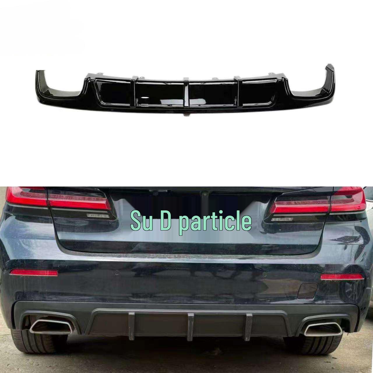 BMW 5 Series G30/G38 Rear Lip 3D Style Carbon Fiber Diffuser Kit with Lights No Light Gloss Black
BMW 5 Series G30/G38 Rear Lip 3D Style Carbon Fiber Diffuser Kit with Lights No Light Gloss Black