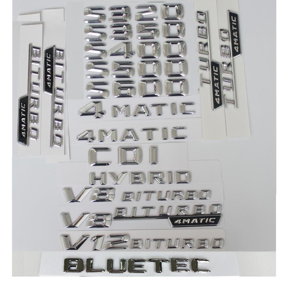 3D Chrome Silver Letters For Mercedes Benz W221 W222 S320 S350 S400 S450 S500 S550 S560 S600 S650 S680 CDI BLUETEC 4MATIC Emblem S 600
3D Chrome Silver Letters For Mercedes Benz W221 W222 S320 S350 S400 S450 S500 S550 S560 S600 S650 S680 CDI BLUETEC 4MATIC Emblem S 600