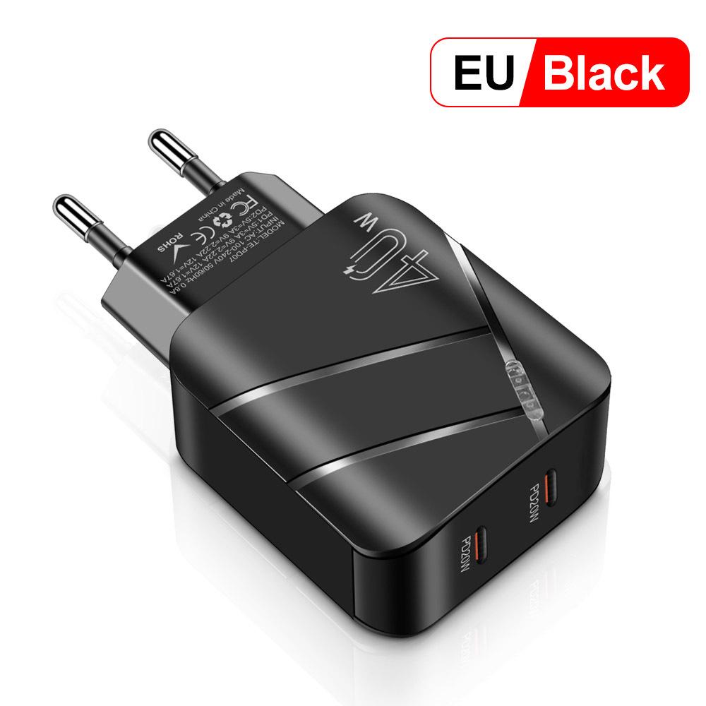 PD40W Fast Charger for Huawei & iPhone - EU/UK Standard
PD40W Fast Charger for Huawei & iPhone - EU/UK Standard