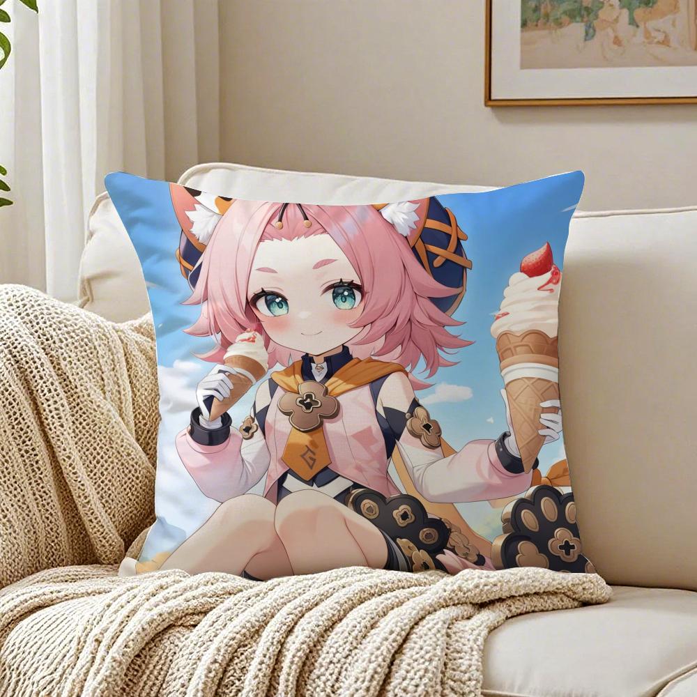 Genshin Impact Role DionaBeautiful Cushion Cover Linen Pillowcase Soft for Sofa Bed Home Room Decor 30x30cm
Genshin Impact Role DionaBeautiful Cushion Cover Linen Pillowcase Soft for Sofa Bed Home Room Decor 30x30cm