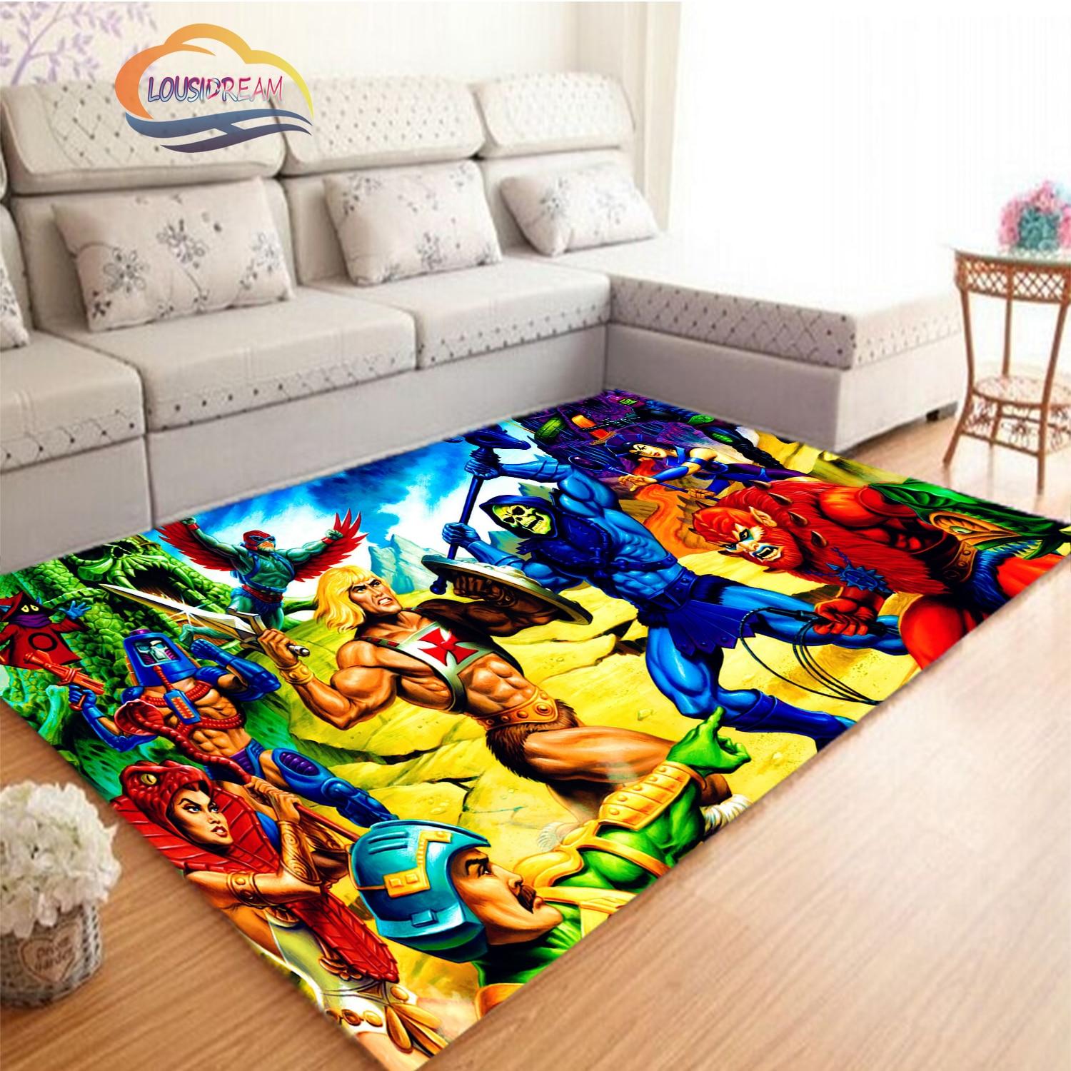 Мультфільм «Володарі всесвіту» Килимовий килимок 3D-принт He-Man Плюшевий килимок Нековзкий килимок М’який ігровий килимок Килимок для ліжка Декор салону 40cm x 60cm
Мультфільм «Володарі всесвіту» Килимовий килимок 3D-принт He-Man Плюшевий килимок Нековзкий килимок М’який ігровий килимок Килимок для ліжка Декор салону 40cm x 60cm