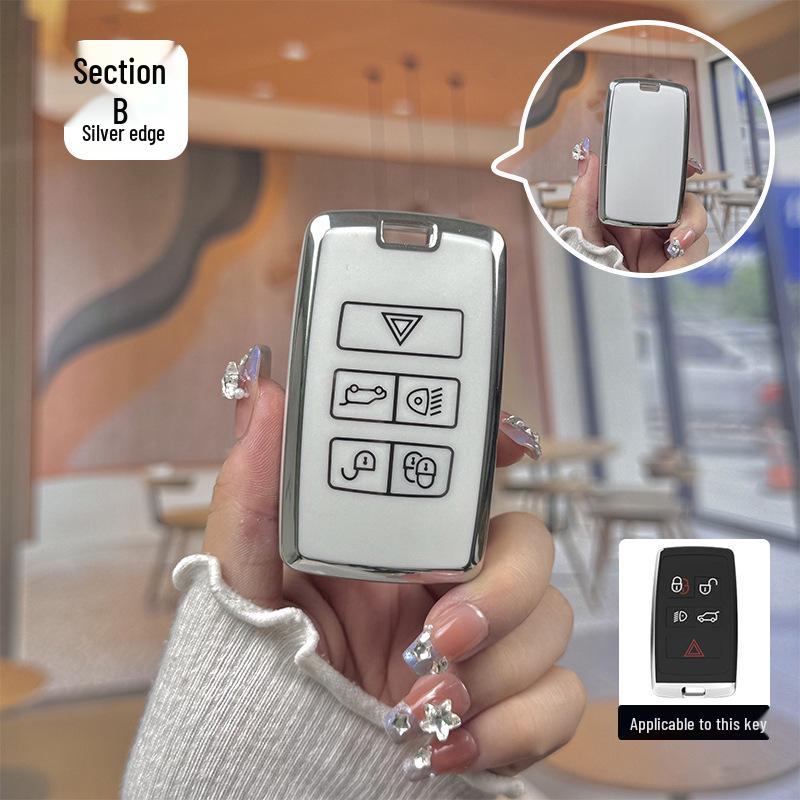 Key Case for Land Rover Range Rover Sport/Evoque, Discovery 4/5, Velar, and Freelander 2
Key Case for Land Rover Range Rover Sport/Evoque, Discovery 4/5, Velar, and Freelander 2