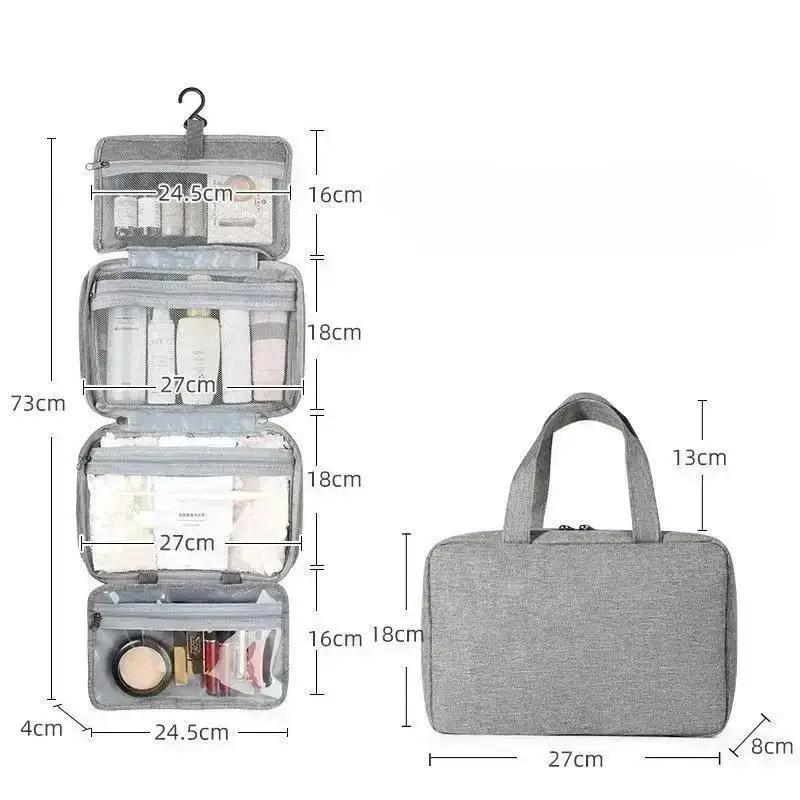 New Portable Toiletry Bag Multifu Dry Wet Separation Four Fold Makeup Bages Large Capacity Travel Waterproof Folding Storage Box серый
New Portable Toiletry Bag Multifu Dry Wet Separation Four Fold Makeup Bages Large Capacity Travel Waterproof Folding Storage Box серый