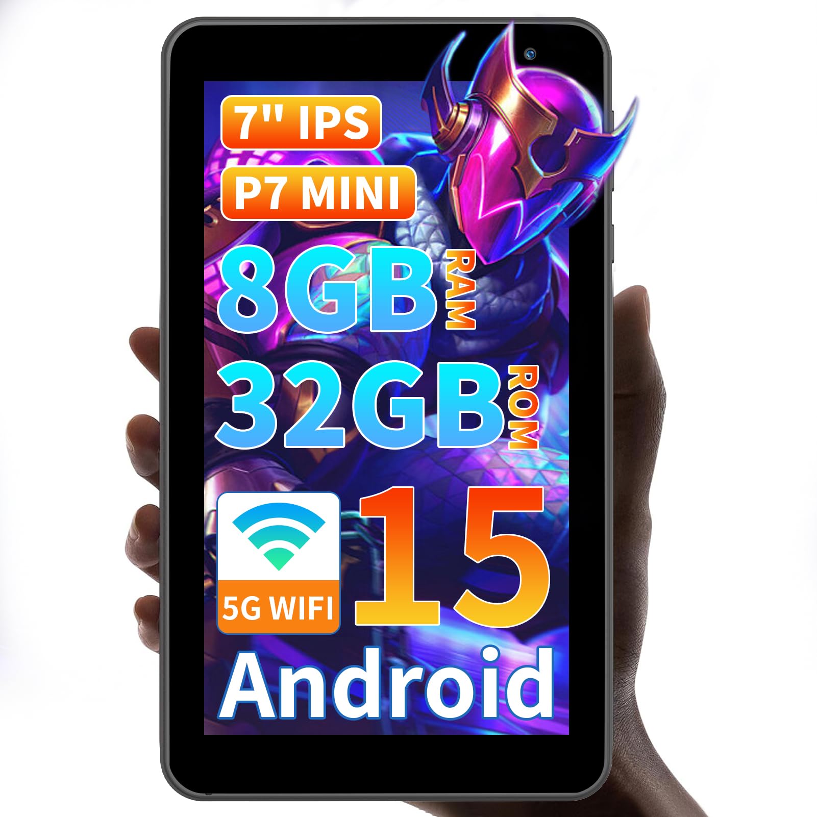 Представляємо новий Android 15 з 32 ГБ IPS веб-відео та даних Він підтримує і не підтримує Чорний 7-дюймовий планшет, ОЗП, екран,
Представляємо новий Android 15 з 32 ГБ IPS веб-відео та даних Він підтримує і не підтримує Чорний 7-дюймовий планшет, ОЗП, екран,