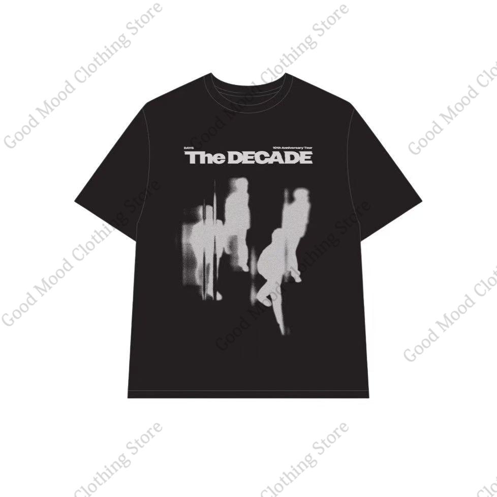 DAY6 The DECADE T Shirt 10th Anniversary Tour Letter Print Tshirt Unisex Women Summer Comfortable Cotton Short Sleeve Tee Tops 2XL
DAY6 The DECADE T Shirt 10th Anniversary Tour Letter Print Tshirt Unisex Women Summer Comfortable Cotton Short Sleeve Tee Tops 2XL