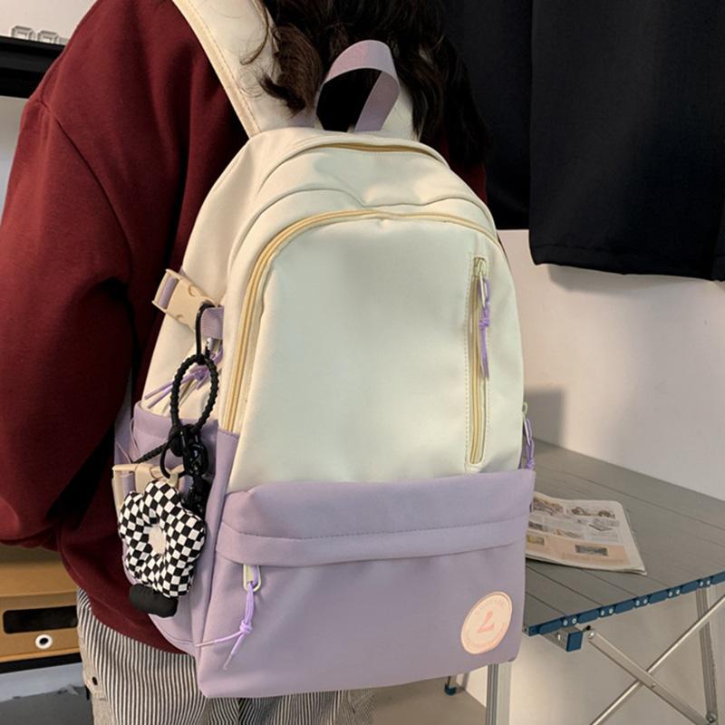 Школьная сумка большой емкости для студенток, контрастный рюкзак, сумка на плечо
Школьная сумка большой емкости для студенток, контрастный рюкзак, сумка на плечо