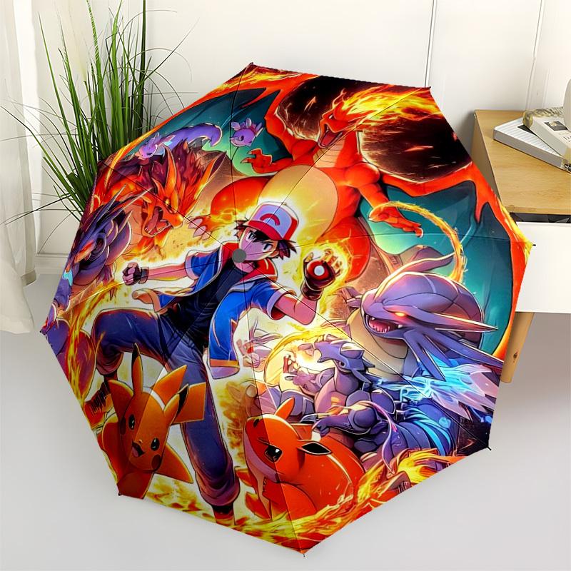 1pc Pokemon, Pikachu Automatic Folding Umbrella - Compact 8-Rib Design, Durable Plastic & Iron, Perfect Gift for Friends & Family, Outdoor Umbrella, F
1pc Pokemon, Pikachu Automatic Folding Umbrella - Compact 8-Rib Design, Durable Plastic & Iron, Perfect Gift for Friends & Family, Outdoor Umbrella, F