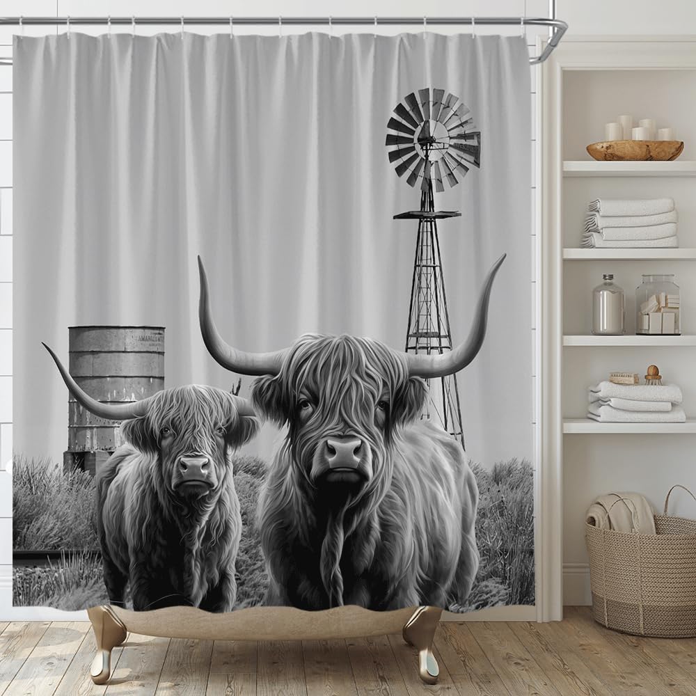 Horse Shower Curtain Rustic Farmhouse Animals Country Western Fabric Bathroom Decor Set with Hooks 120x180cm
Horse Shower Curtain Rustic Farmhouse Animals Country Western Fabric Bathroom Decor Set with Hooks 120x180cm