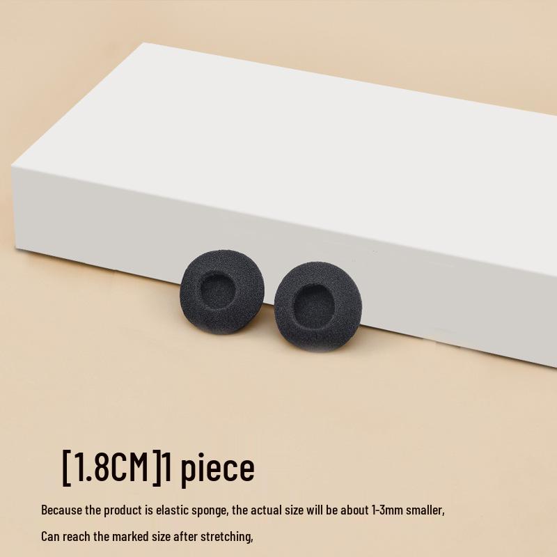 High Elasticity Tear-Resistant Sponge Headset Covers (35/45/50mm) - Thickened 6cm Round Ear Cotton Earpads
High Elasticity Tear-Resistant Sponge Headset Covers (35/45/50mm) - Thickened 6cm Round Ear Cotton Earpads