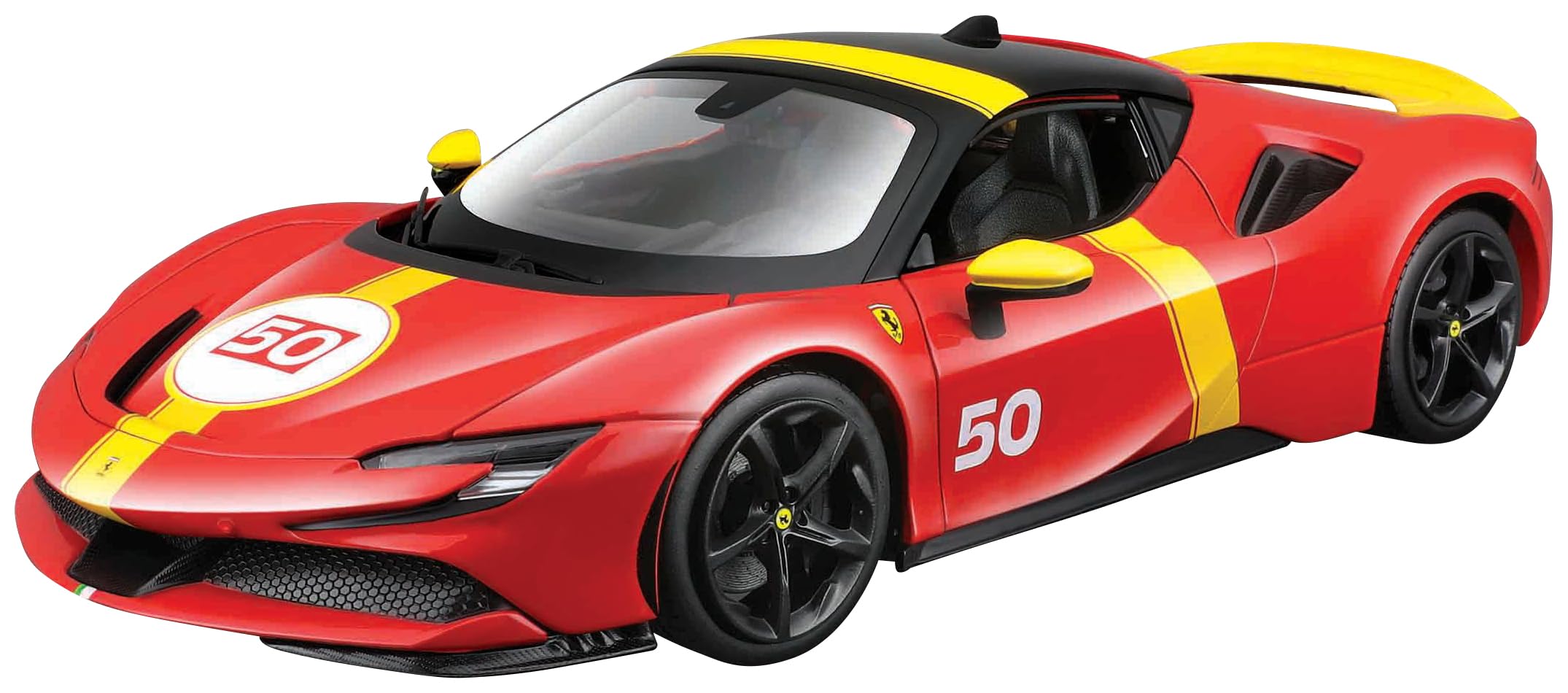 Bburago Ferrari SF90 Stradale Assetto Fiorano Готовый продукт в оконной коробке 1/18 (Красная/Желтая линия) 18-16021RY
Bburago Ferrari SF90 Stradale Assetto Fiorano Готовый продукт в оконной коробке 1/18 (Красная/Желтая линия) 18-16021RY