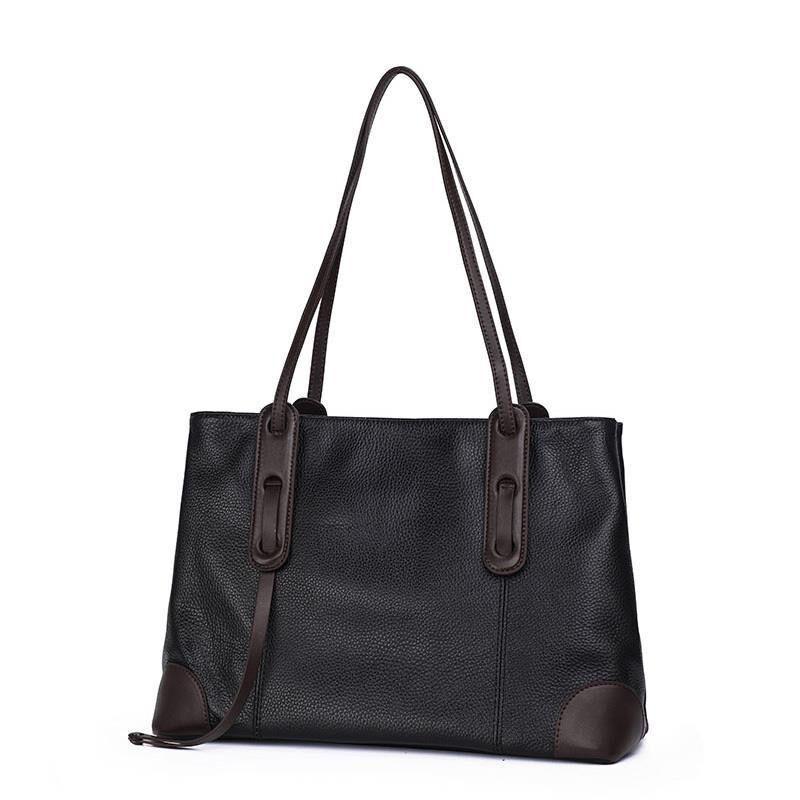 Сумка-тоут для женщин, новая модная и универсальная сумка большой вместимости, мягкая кожаная сумка через плечо
Сумка-тоут для женщин, новая модная и универсальная сумка большой вместимости, мягкая кожаная сумка через плечо