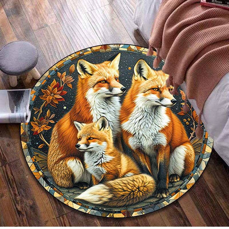 Animal lion Circular Rug Office Decorative Carpet For Living Room Bedroom Door Mat Floor Rug Computer Chair Area Rug 80x80cm( 31x31in)
Animal lion Circular Rug Office Decorative Carpet For Living Room Bedroom Door Mat Floor Rug Computer Chair Area Rug 80x80cm( 31x31in)