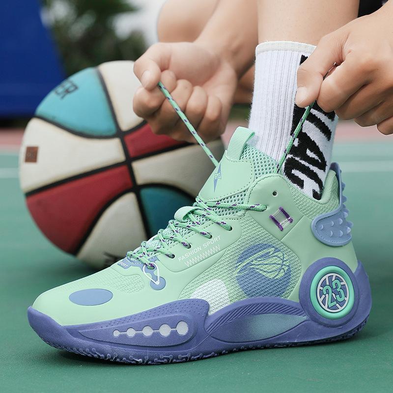 2025 actual basketball shoes men s high-top non-slip and wear-resistant youth shock absorption trend casual student couple sports shoes 36
2025 actual basketball shoes men s high-top non-slip and wear-resistant youth shock absorption trend casual student couple sports shoes 36