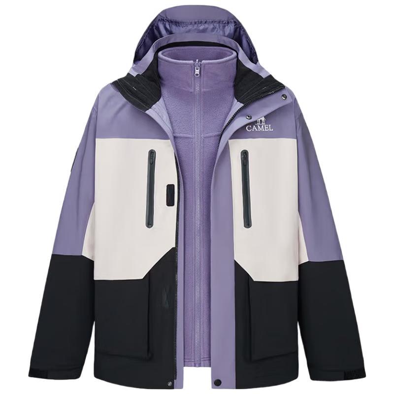 CAMEL Women s 3-in-1 Waterproof Windproof Casual Jacket L
CAMEL Women s 3-in-1 Waterproof Windproof Casual Jacket L
