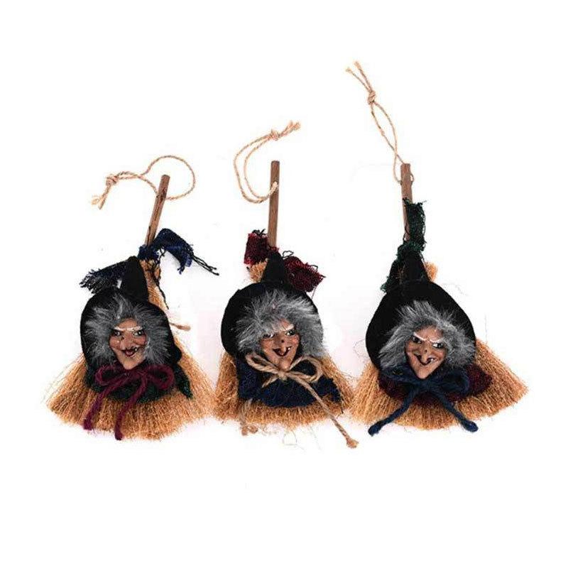 Halloween retro witch broom decoration, bar and shopping mall props, 3 pieces One Size сірий
Halloween retro witch broom decoration, bar and shopping mall props, 3 pieces One Size сірий