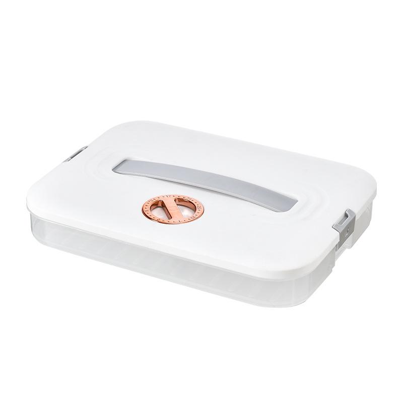 Large Capacity Handheld Dumpling Box Multi-layer Combination Storage Box Kitchen Fridge Combination Dumpling Box Beauty Health
Large Capacity Handheld Dumpling Box Multi-layer Combination Storage Box Kitchen Fridge Combination Dumpling Box Beauty Health
