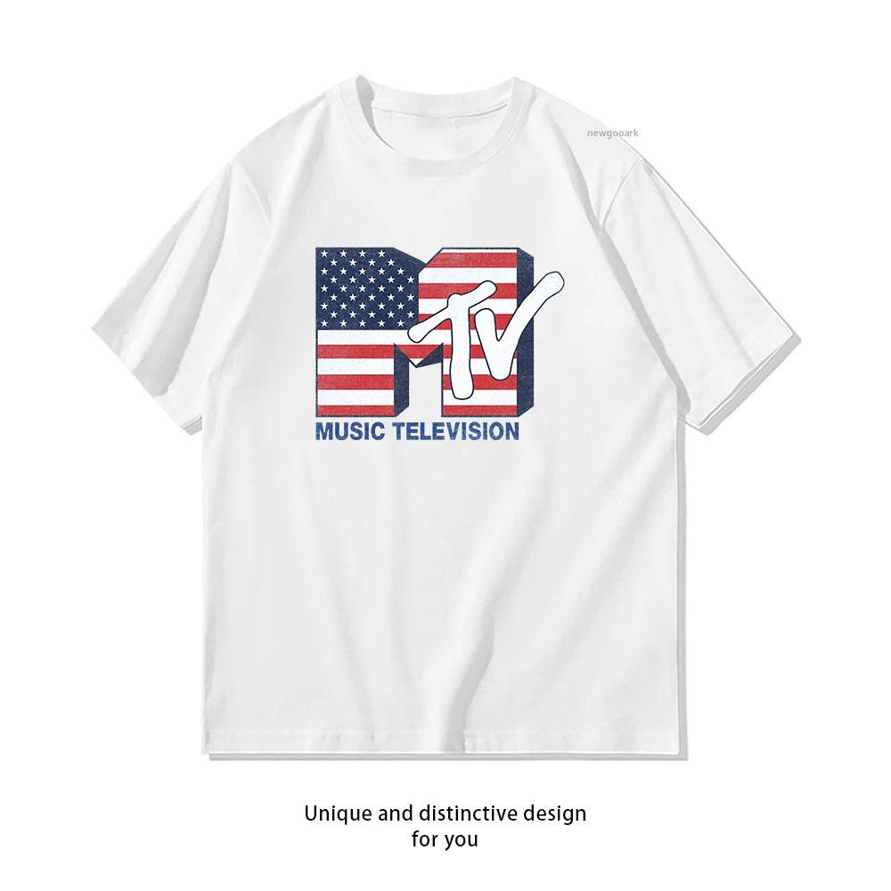 MTV American Flag Patriotic Classic TShirt Women Unisex Casual cotton printed t shirts streetwear tops tee Shortsleev outdoors 3XL
MTV American Flag Patriotic Classic TShirt Women Unisex Casual cotton printed t shirts streetwear tops tee Shortsleev outdoors 3XL