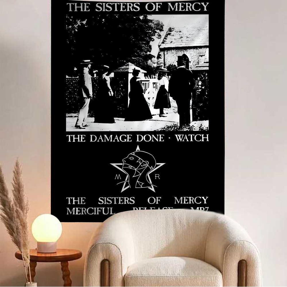 The Sisters of Mercy Colorful Tapestry Wall Hanging Hanging Tarot Hippie Wall Rugs Dorm Home Decor 74x94cm(29x37in)
The Sisters of Mercy Colorful Tapestry Wall Hanging Hanging Tarot Hippie Wall Rugs Dorm Home Decor 74x94cm(29x37in)