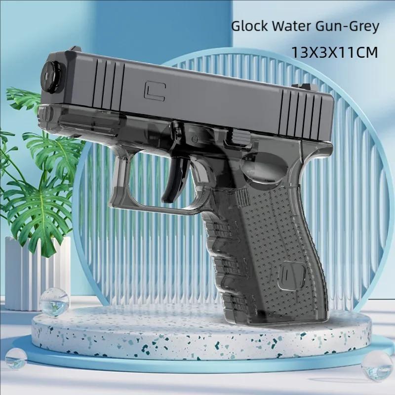 Игрушечный электрический водяной пистолет Glock - Автоматический разбрызгиватель для детей/взрослых, для игр в бассейне, на пляже, на открытом воздухе | Летний подарок чёрный
Игрушечный электрический водяной пистолет Glock - Автоматический разбрызгиватель для детей/взрослых, для игр в бассейне, на пляже, на открытом воздухе | Летний подарок чёрный