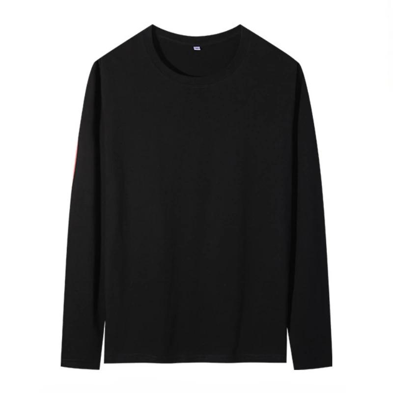 Cotton Men s Long-sleeved T-shirt O-neck Solid Color Bottoming Shirt Universal Casual Breathable T-shirt Tops Spring Autumn 4XL чорний
Cotton Men s Long-sleeved T-shirt O-neck Solid Color Bottoming Shirt Universal Casual Breathable T-shirt Tops Spring Autumn 4XL чорний