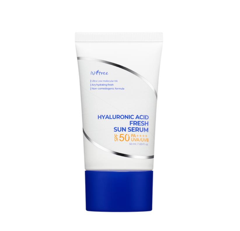 Isntree Hyaluronic Acid Fresh Sun Serum SPF50+ 50 мл – легкий увлажняющий корейский солнцезащитный крем 50ml
Isntree Hyaluronic Acid Fresh Sun Serum SPF50+ 50 мл – легкий увлажняющий корейский солнцезащитный крем 50ml