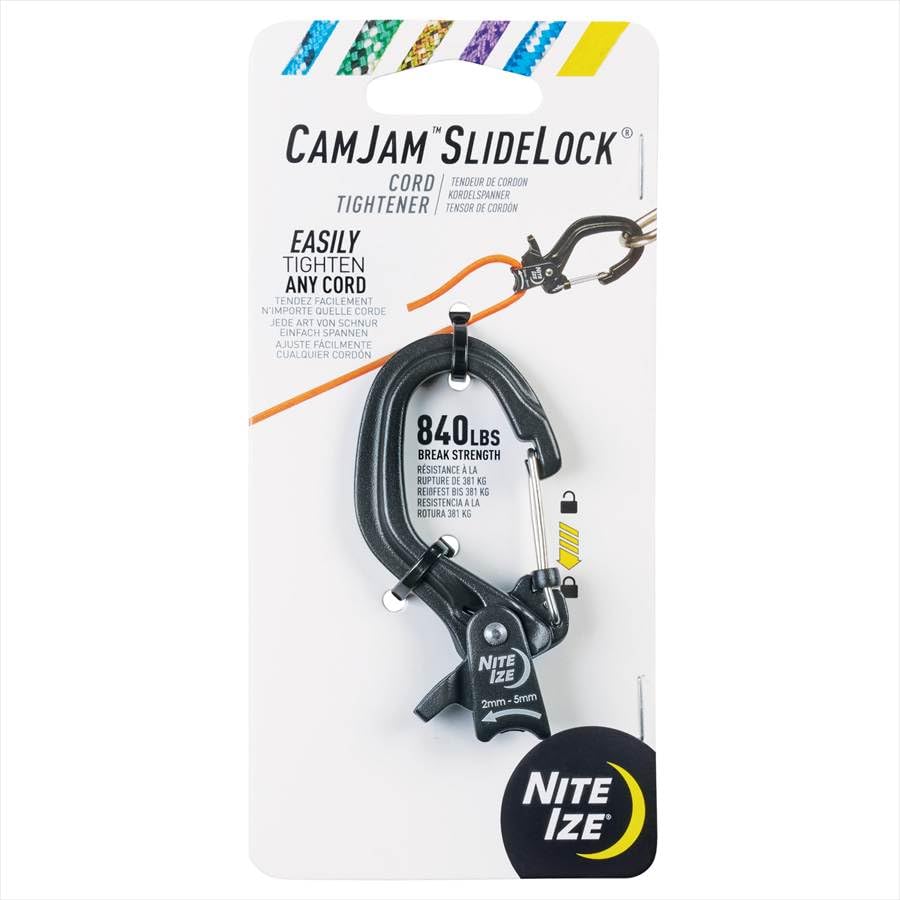 NITEIZE Camjam Slide Lock Натяжитель шнура S чёрный
NITEIZE Camjam Slide Lock Натяжитель шнура S чёрный