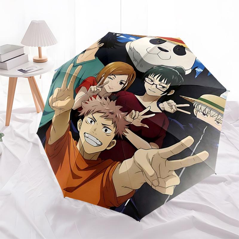 1pc Panda Bear Anime Characters Automatic Folding Umbrella Portable 3-Fold Design, 8-Bone Iron Frame Outdoor Umbrella, Perfect Gift for Fans, Traveler
1pc Panda Bear Anime Characters Automatic Folding Umbrella Portable 3-Fold Design, 8-Bone Iron Frame Outdoor Umbrella, Perfect Gift for Fans, Traveler