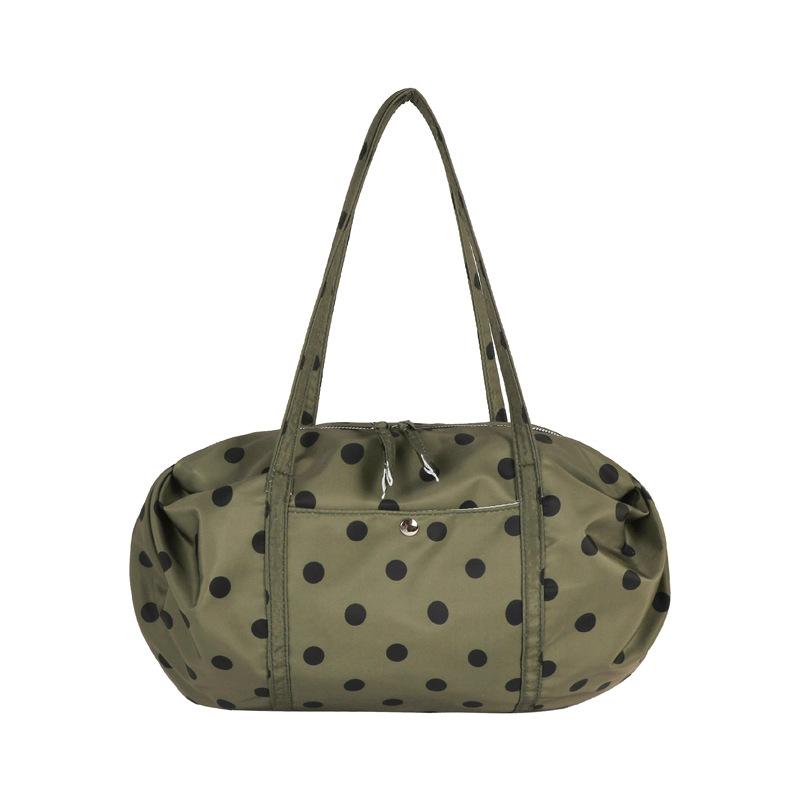 Small fresh sweet cute polka dot bag new niche texture casual versatile large capacity shoulder bowling bag 33*8*19 зелений
Small fresh sweet cute polka dot bag new niche texture casual versatile large capacity shoulder bowling bag 33*8*19 зелений