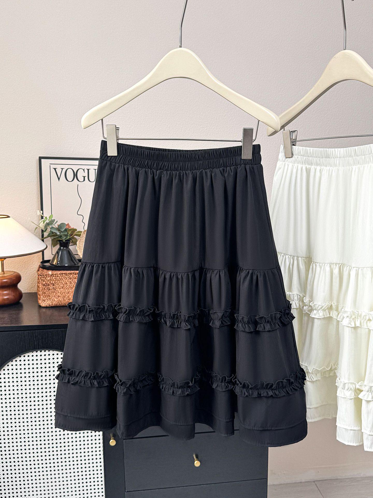 2026 Versatile High-Waist White Lace Midi Skirt - Slimming Design for Women One Size чорний
2026 Versatile High-Waist White Lace Midi Skirt - Slimming Design for Women One Size чорний