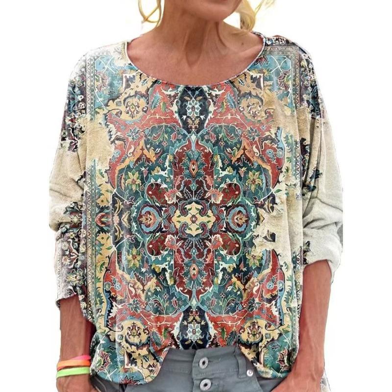 Повседневная абстрактная принтованная круглая горловина большого размера женская футболка XXXL темные хаки
Повседневная абстрактная принтованная круглая горловина большого размера женская футболка XXXL темные хаки