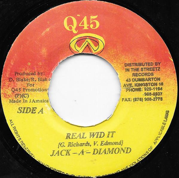 7inch Record JACK-A-DIAMOND / MR. VEGAS - Real Wid It / Alligator NONE Q45 2001 Jamaica Reggae, Ska & Dub Used
7inch Record JACK-A-DIAMOND / MR. VEGAS - Real Wid It / Alligator NONE Q45 2001 Jamaica Reggae, Ska & Dub Used